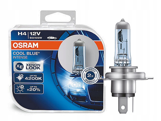 OSRAM H4 12V 60/55W COOL INTENSE KPL